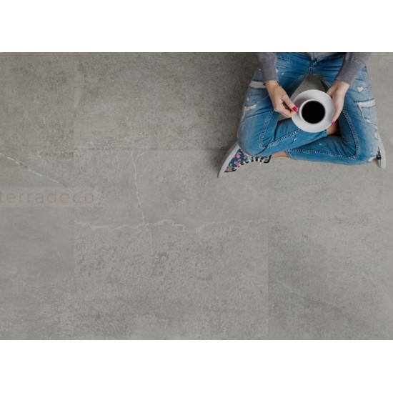 Πλακάκι STCR 60CG RM 60x60 A' Γκρι Ματ σε Απομίμηση Πατητής Τσιμεντοκονίας